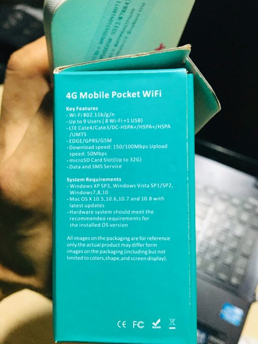 BỘ PHÁT WIFI Huawei E5573 Bolt