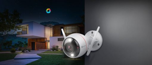 Camera Wifi EZVIZ CS-CV310-A0-3C2WFRL (Hỗ trợ đèn ánh sáng trắng, có màu ban đêm, đèn & còi báo động, tự ghi âm lời cảnh báo)