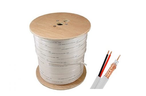 Cáp đồng trục liền nguồn RG59+2C